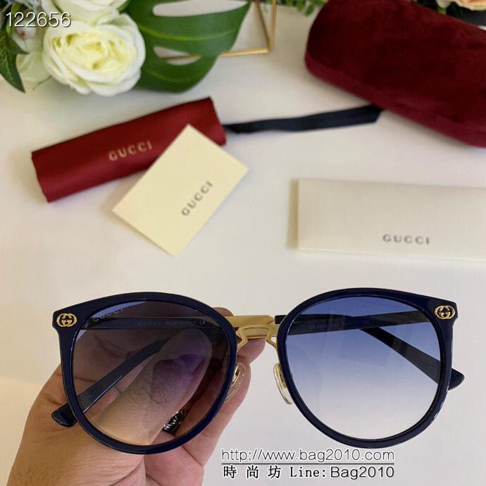 GUCCI古馳 GG2265 新款太陽鏡 熱銷框形 雙G字標誌 男女通用 太陽鏡 高品質墨鏡  lly1233